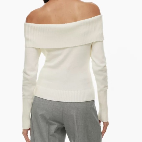 NWT Sunday Best color Whisper white Topaz Sweater - Picture 5 of 7